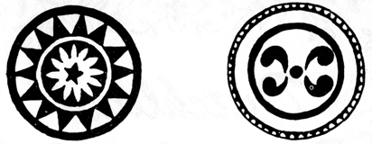 Two circular designs